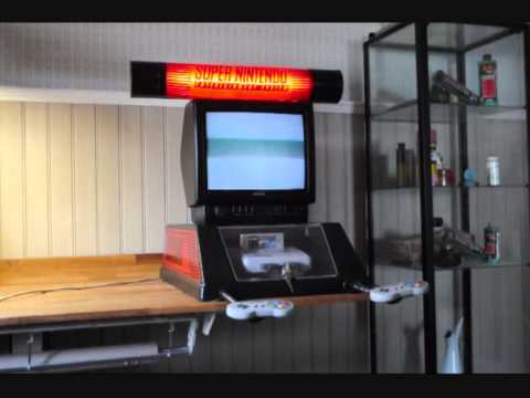 Super Nintendo - Store demo machine