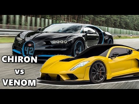 Hennessey Venom F5 or Bugatti Chiron - Which One's the King?