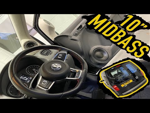 VW Clubsport Caddy Van - Ep.#7 (Dynaudio 10 Inch Midbass)