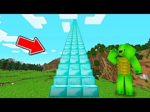 Climbing Up Hidden Staircase - Minecraft