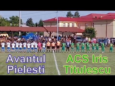 REZUMAT : Avântul Pielești - ACS Iris Titulescu 4-2 , Cupa României , zona Sud , 15.07.2023
