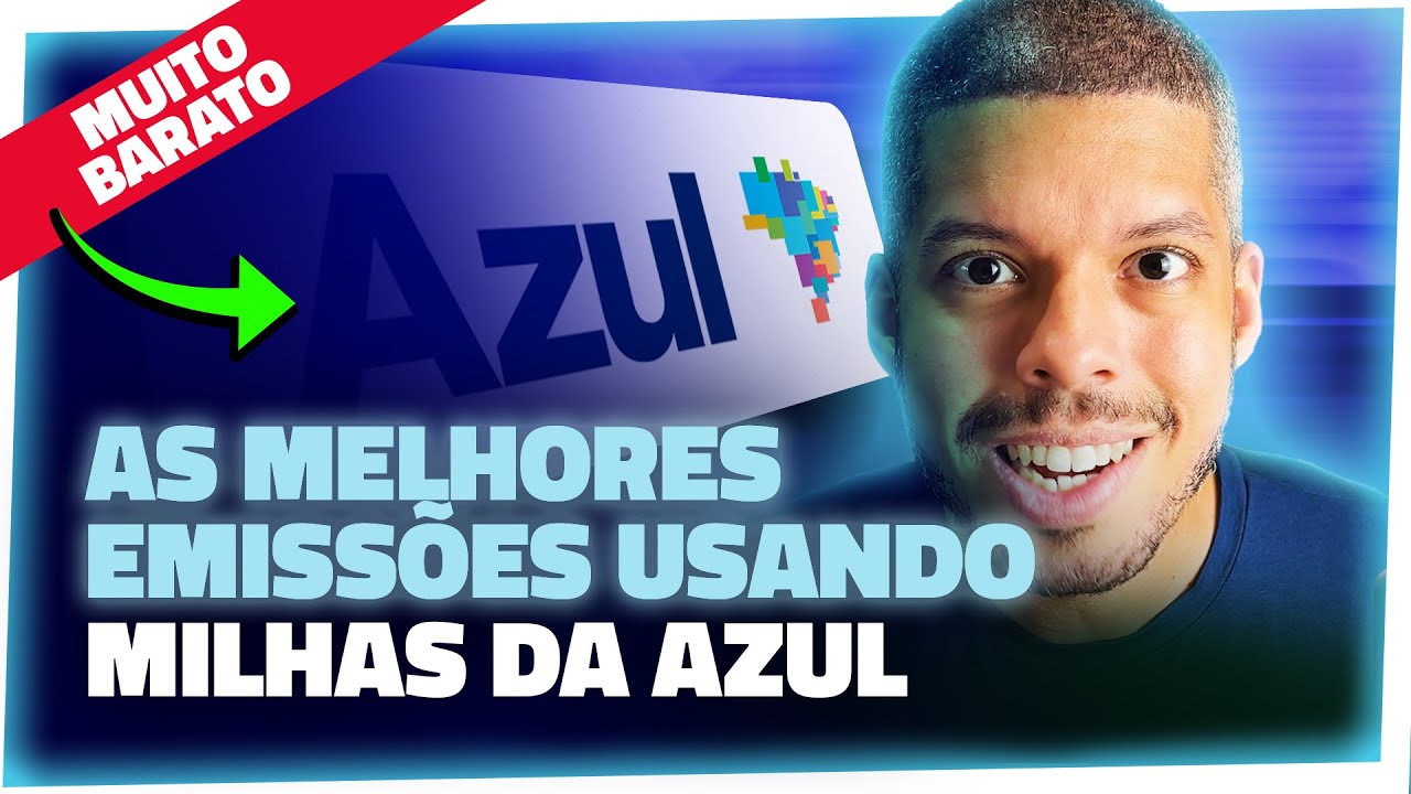 Quais as melhores emissões usando suas milhas Azul com PARCEIROS