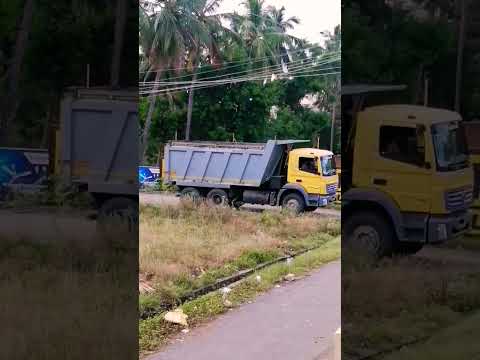 Thumbnail for AWESOME ENGINE START SOUND bharatBenz 10 wheel tipper #bharatbenz #benztruck by BharatBenz