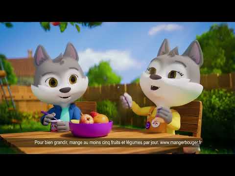 Petits Filous de Yoplait : Regarde et découvre les trois premières publicités avec les trois loups !