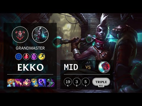 Ekko Mid vs Yone - EUW Grandmaster Patch 11.2