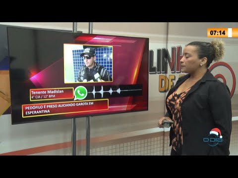 Pedófilo é preso aliciando garota em Esperantina 09 12 2020