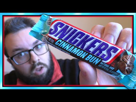 Cinnamon Bun Snickers Review