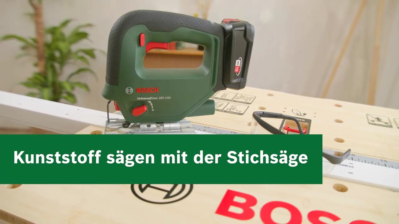 Bosch Tutorial: Loch in Betonwand bohren