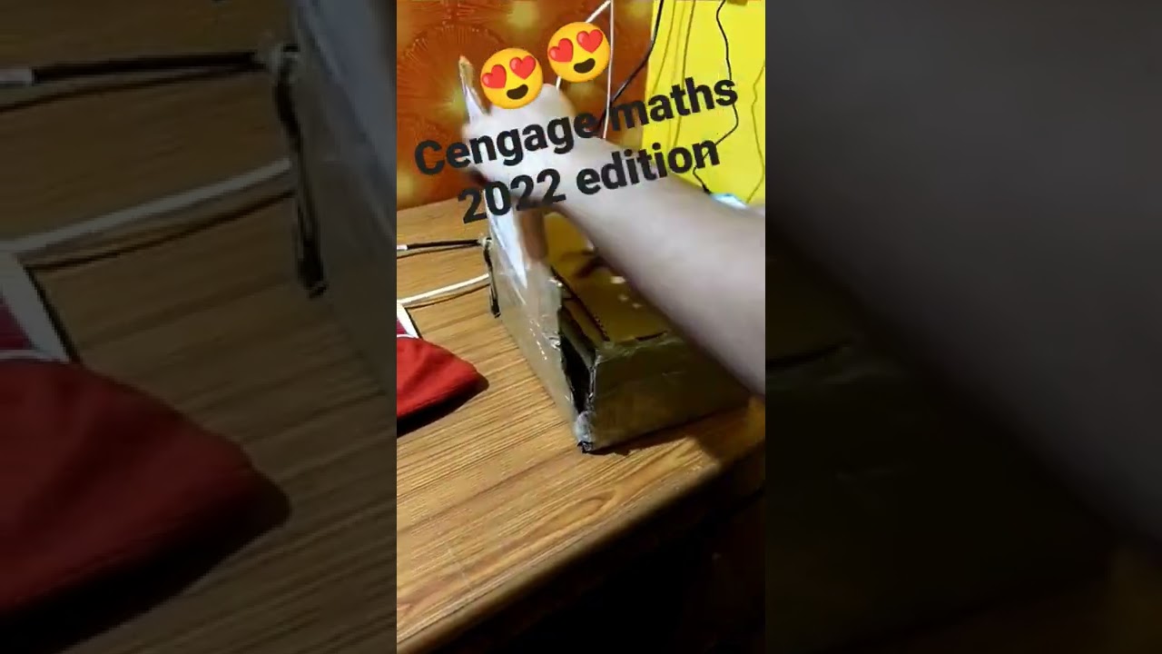 @cengage maths 2022 edition for jee 2024 prepration#physicswallah #cengagemaths #unboxingvideo