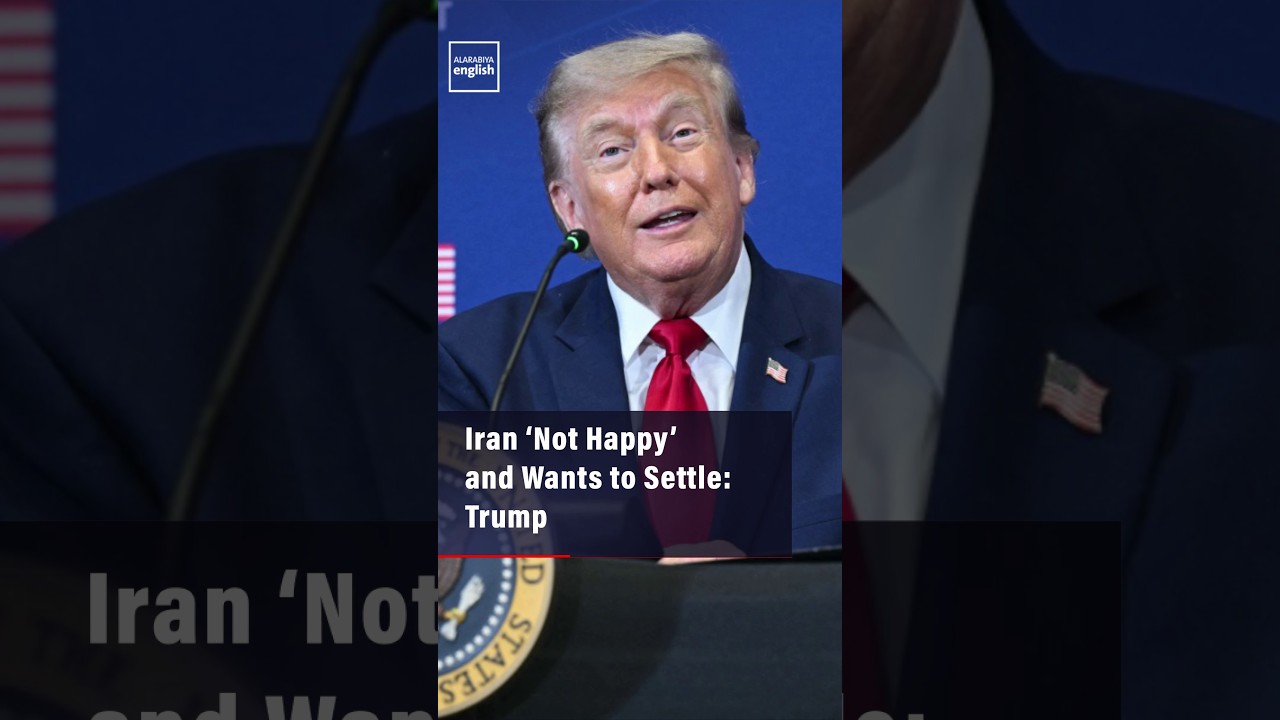Video | Iran ‘Not Happy’ and Wants to Settle: Trump