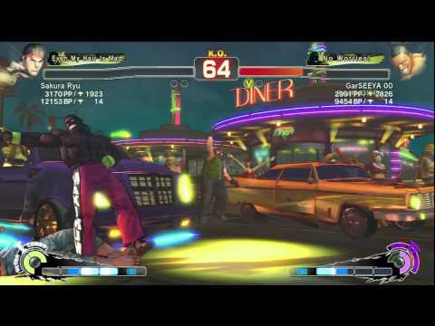 Sakura Ryu (Ryu) vs: GarSEEYA 00 (Deejay) - SSF4:AE TRUE HD  HIGH RANKED MATCHES