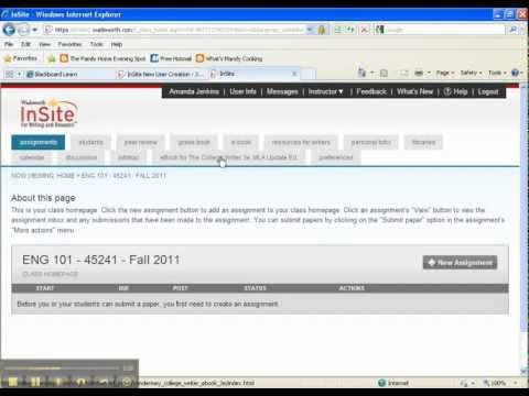 Create Insite Account 001