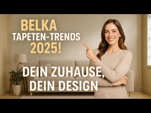 Belka Tapeten richtig anwenden 🏡 | DIY Wandgestaltung & Wohntrends 2025!