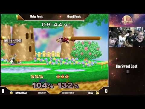 Grand Finals - Frizz vs dansdaman - Melee Top 16 - The Sweet Spot II