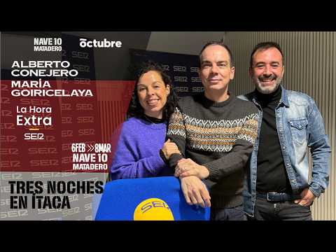 ALBERTO CONEJERO presenta 'Tres noches en Ítaca' (Ya lo dijo Casimiro Parker)