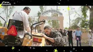 Sultan movie Salman Khans  tractor  seen