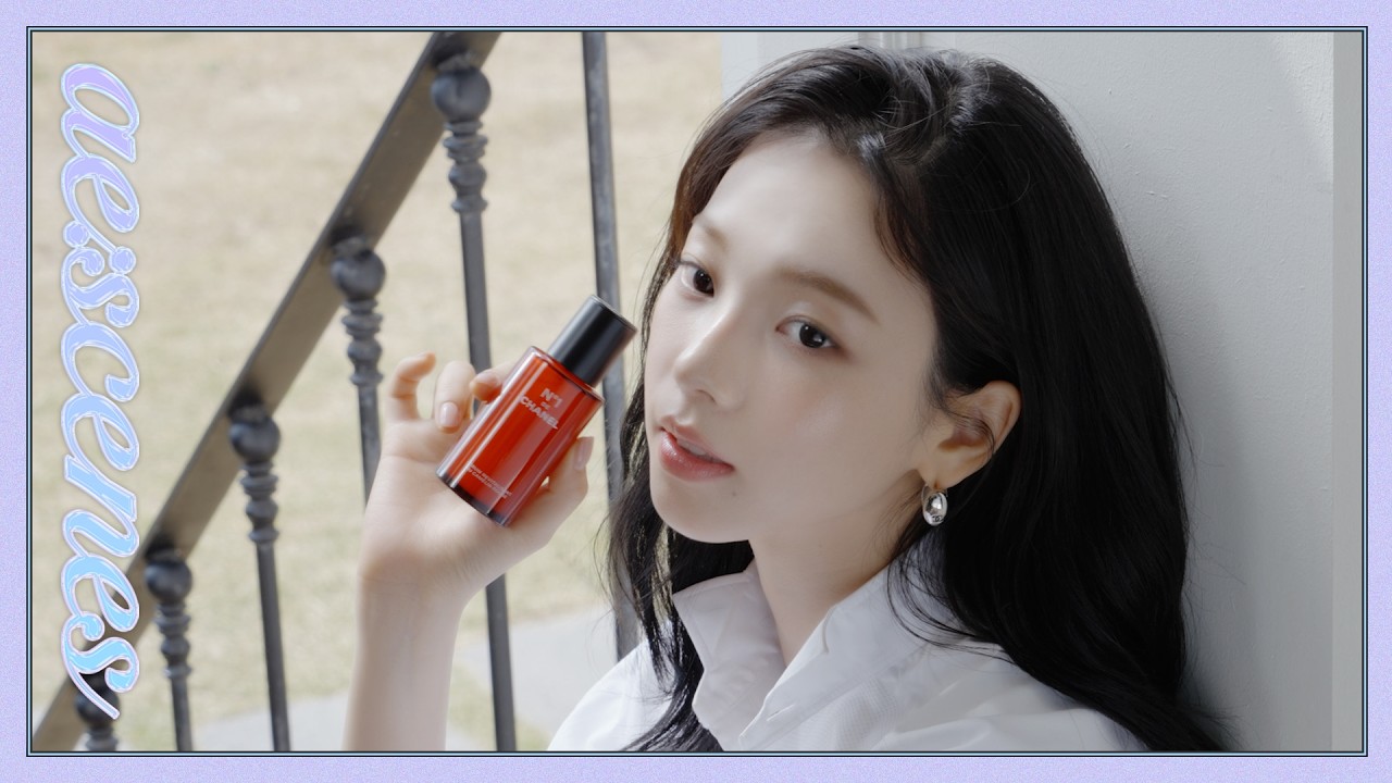 [ae:scenes] 저글링 할 줄 알아요?🍎 | 에스파 카리나 샤넬 뷰티 비하인드 (aespa KARINA CHANEL BEAUTY Behind)
