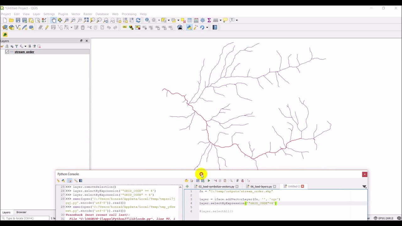 QGIS Python (PyQGIS) - Select features from a vector layer