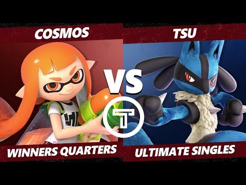 Thunder Smash 3 SSBU - PG Cosmos (Inkling) VS  Tsu (Lucario) Smash Ultimate Winners Quarters