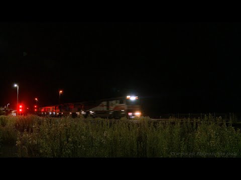 SCT 5PM9 Freight Train At Night (22/2/2021) - PoathTV Australian Railways