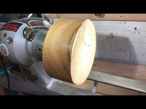 Woodturning | Tulip wood bowl