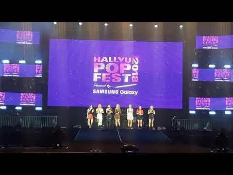 [180909] HallyuPopFest 2018 DreamCatcher Part 15/16 - Talk