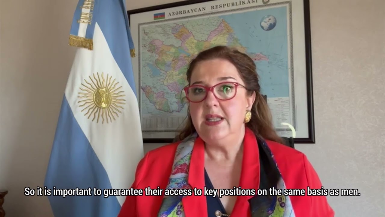 Video message by Mariángeles Bellusci on International Day of Women in Diplomacy