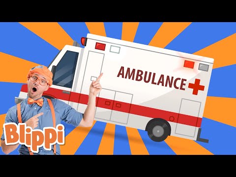 Ambulance Song & MORE! | Blippi Songs | Trains for Children | Train Song | Moonbug for Kids
