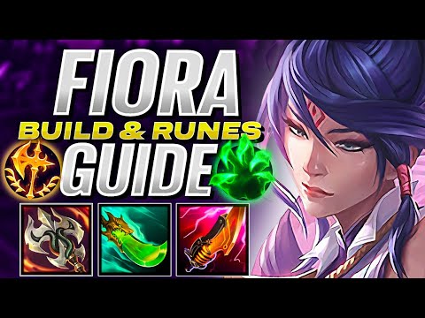 CHALLENGER FIORA RUNES & BUILD GUIDE | Best Fiora Builds | Season 15 Fiora Guide