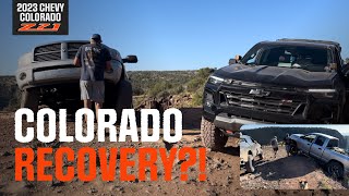DEADLY recovery on Schnebly Hill Off-road trail,Sedona with my 2023 Chevy Colorado