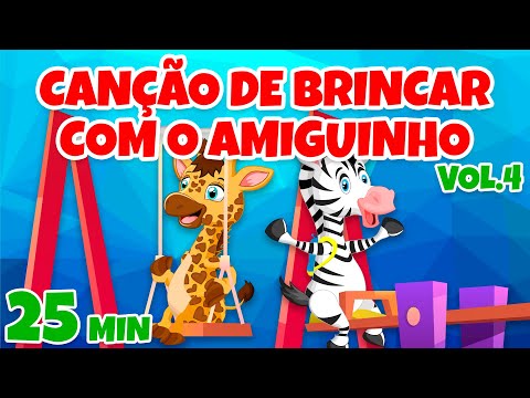 Canção de brincar com o Amiguinho Vol. 4 - Giramille 25 min | Desenho Animado Musical