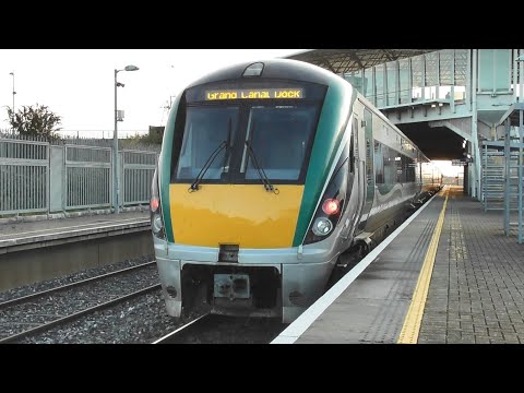 Irish Rail 22000 Class Intercity Train - Park West & Cherry Orchard Station, Dublin