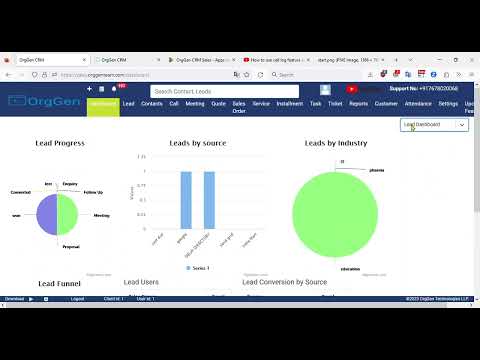 How to use call log feature automatically | OrgGen CRM | Android