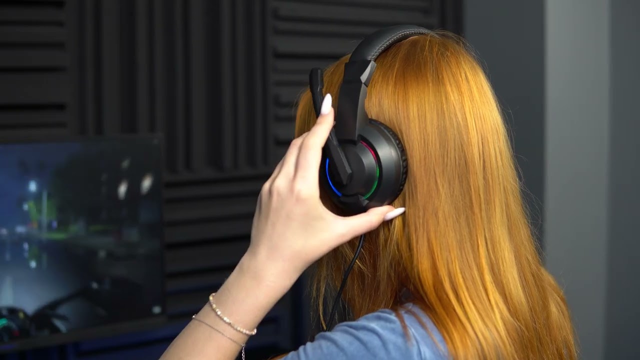 Гарнітура ігрова GamePro HS299 (Black) video preview