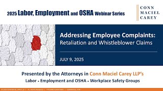 Developments in the Retaliation and Whistleblower Landscape