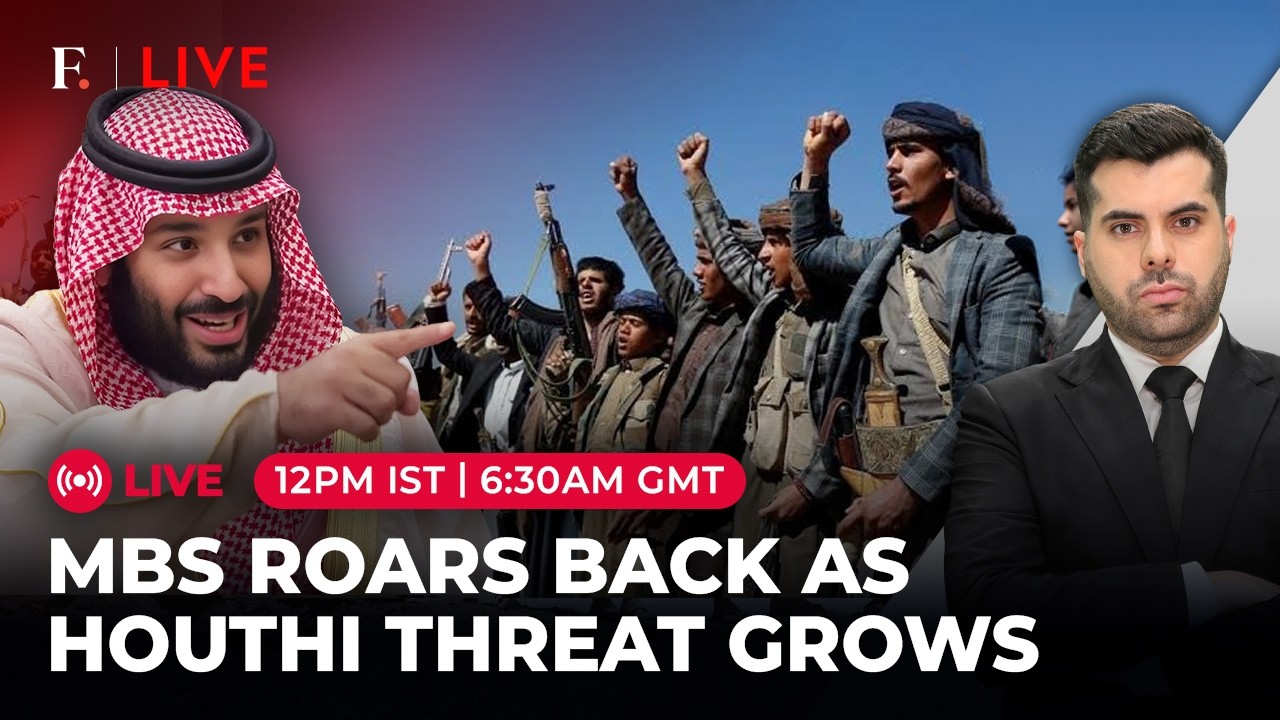 Saudi Arabia Flexes Military Might With '1200' Yemen Strikes as Houthi Threat Grows |Firstpost LIVE