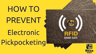 How To Prevent Electronic Pickpocketing