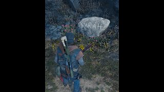 Deacon visits Sarah's grave Days Gone