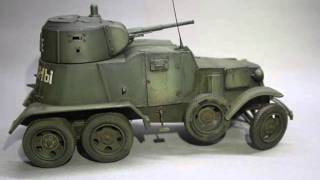 Soviet BA-10 Armored Car Zvezda 1/35