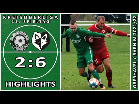 SG STORKOW - FALKENTHALER FÜCHSE 2:6 - Highlights [KOL 2021/22 - 11. Spieltag]