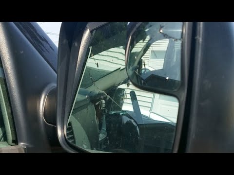 How to Replace Mirror - Replacing Mirror On Dodge Ram 2500 1500 3500 Heated Mirror
