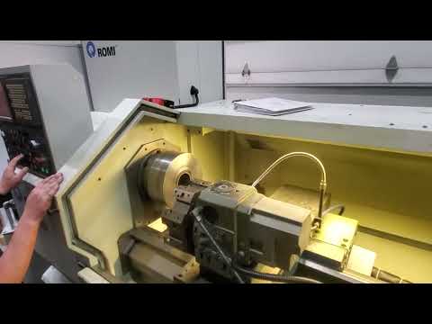 Romi 20.5" x 60" CNC Lathe, Model M20, 3.15" Spindle Bore - Gallery Thumbnail 15