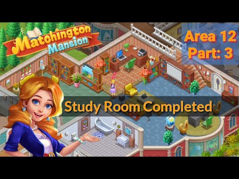 Study Room Final Part | Area 12 Part 3 | Matchington Mansion