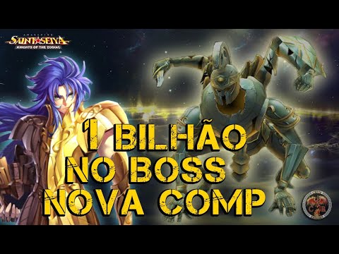 CONSIGA MAIS DE 1 BILHÃO DE DANO NO BOSS DA LEGIÃO! COMP ACESSÍVEL! SAINT SEIYA AWAKENING