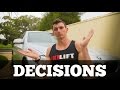 DECISIONS | ARM WORKOUT | 6'5 TALL | Vlog #133