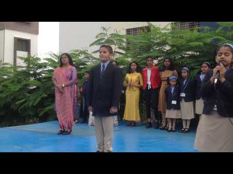 Podar International School Satara Bhagwat Gita Shloka Recitation in Sanskrit by Std III students