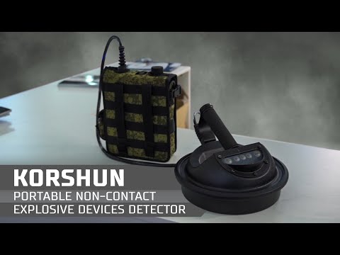 KORSHUN portable non-contact explosive devices detector