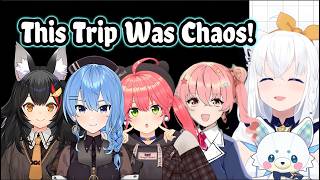Fubuki Talks About Her Chaotic Trip With Mio, Miko, Suisei & Anemachi
