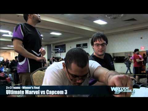 UMvC3 3 v 3 Team CTRL EMP vs Team KPB HappyBDay Sean A - Winter Brawl 8 Tournament