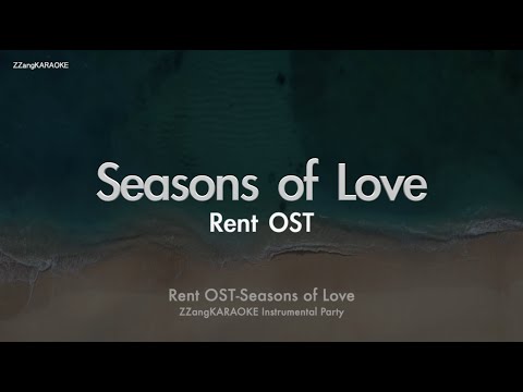 Rent OST-Seasons of Love (MR/Inst.) (Karaoke Version)